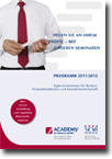 Fortbildungskatalog der Academy of Finance Bonn