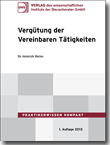Vergütung der Vereinbaren Tätigkeiten